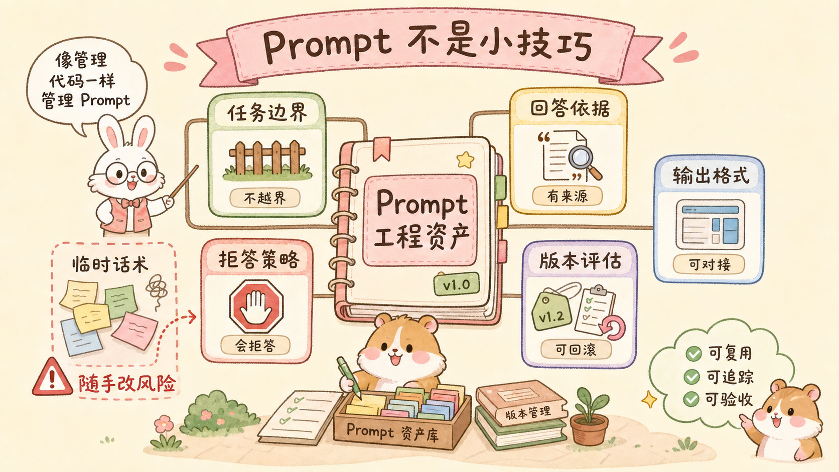 Prompt 工程资产图