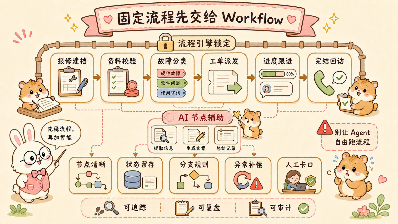 售后 Workflow 标准流程图